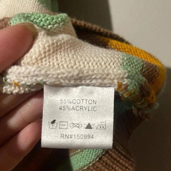 Knit Tank striped by NIKKAK slightly cropped boho tank - Picture 4 of 5